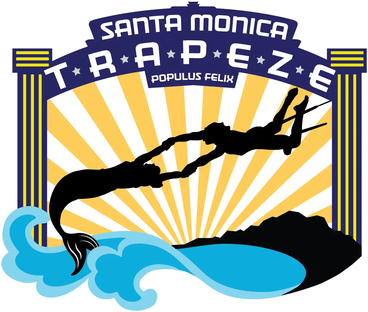 Santa Monica Trapeze logo